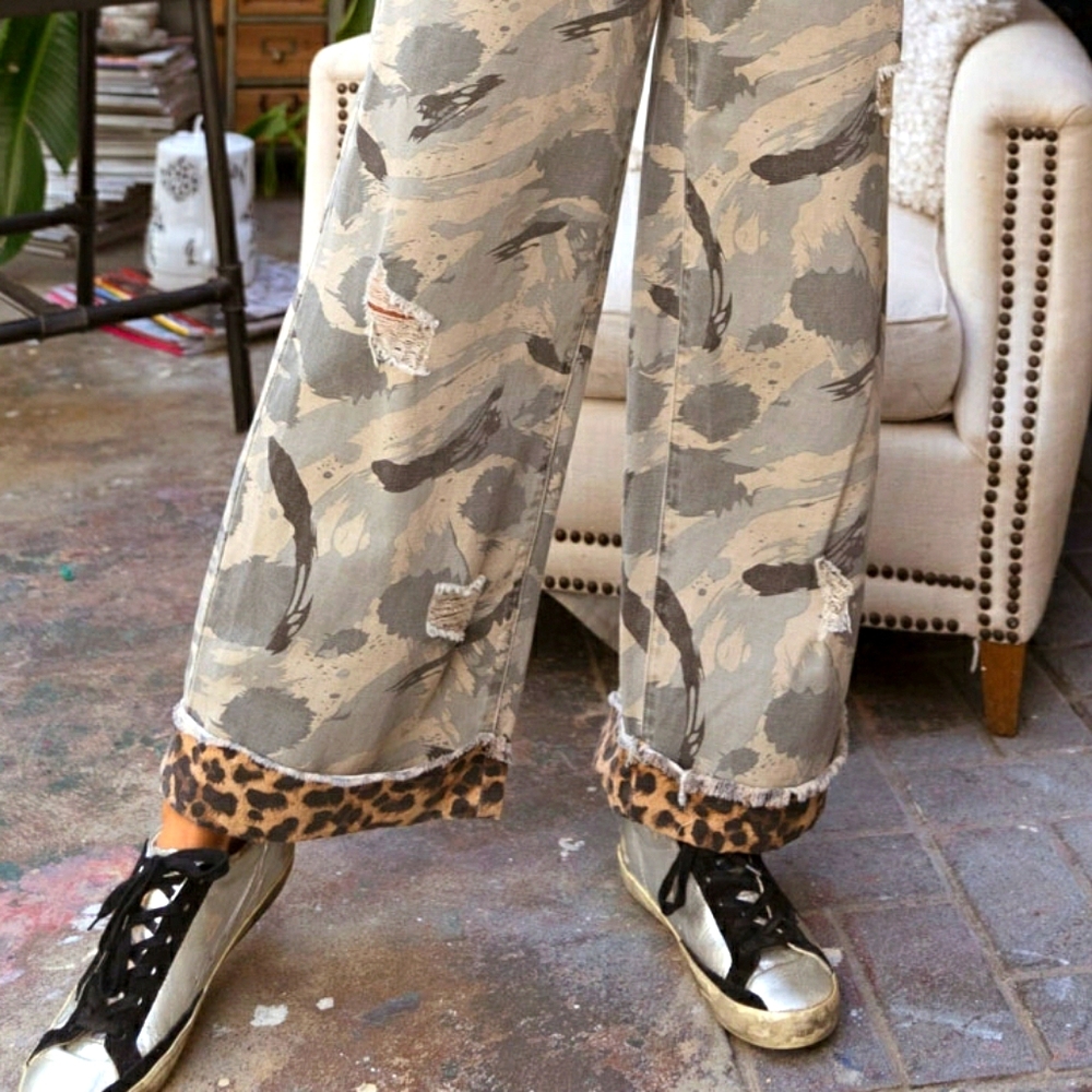 CAMO/CHEETAH PANTS